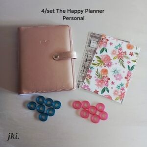 4/set The Happy Planner Mini/Personal Size Cover Set and Disc
